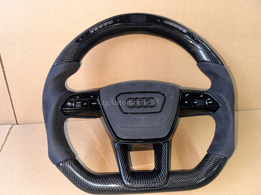 фото №8, Audi a6 a7 q5 q7 q8 sq7 sq8 a4 a5 s4 s5 карбон подушка безпеки alcantara повітропровід