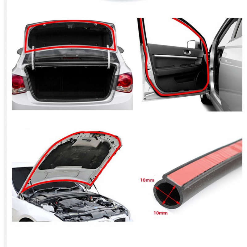 фото №9, Прокладка двері w формі літери d, захист край двері автомобіля