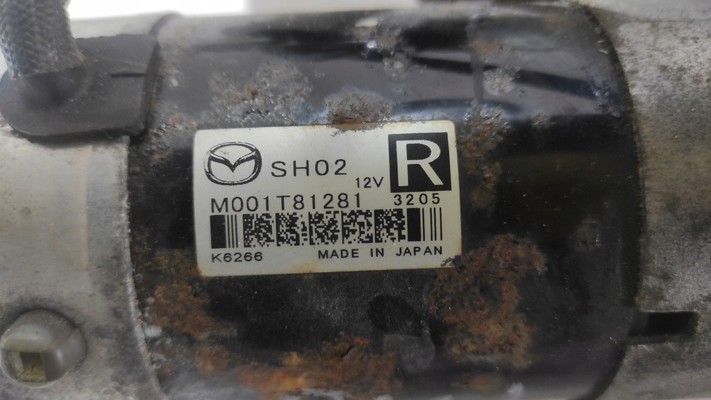 фото №7, Mazda cx-5 ke 2.2 дизель 4x4 механическая коробка передач стартер sh02 12v 2015 rok