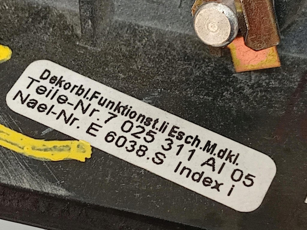 фото №6, Молдинг dekor панелі ліва bmw 7 e65