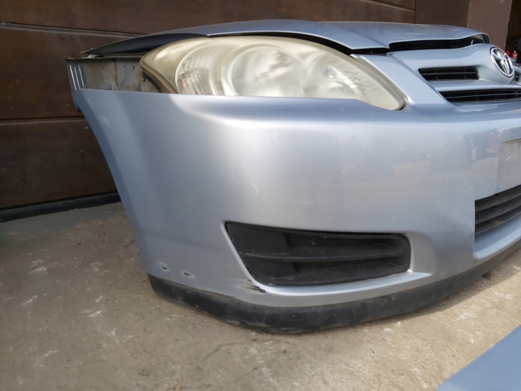 фото №9, Toyota corolla e12 lift kompletny перед бампер капот крыло лампа pas eu