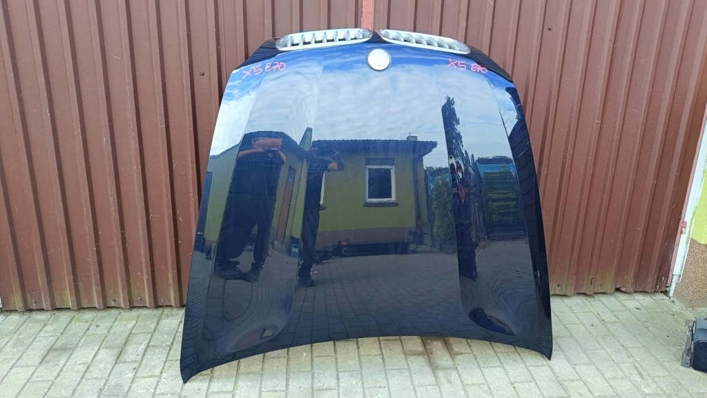 Купить Bmw x5 e70 дорестайлинг  капот monacoblau a35/5 w цвет оригинал хорошее состояние