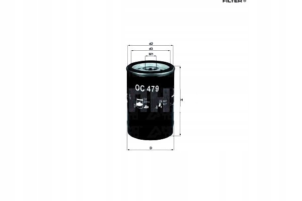 фото №1, Knecht фильтр масла alfa romeo 155 164 33 chrysler