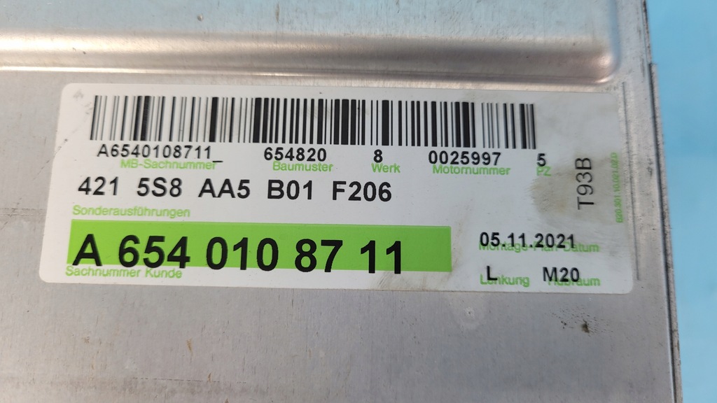 фото №15, Mercedes w206 c220 радіатор повітря інтеркулер a6540904601 a6540108711