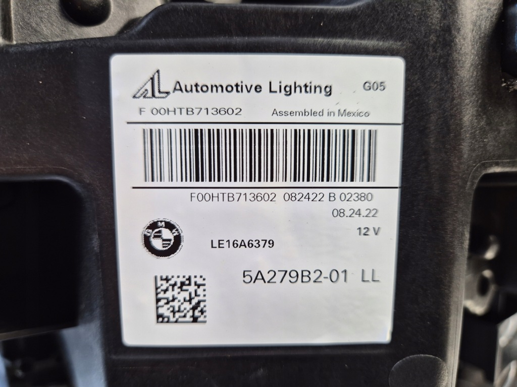 фото №8, Лампа права laser shadow 5a279b2 bmw x5 g05 x6 g06