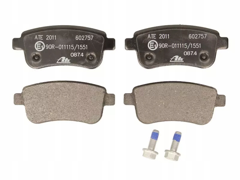 фото №7, Ate тормозные диски+ тормозные колодки перед+ задняя renault grand scenic iii 320+290mm