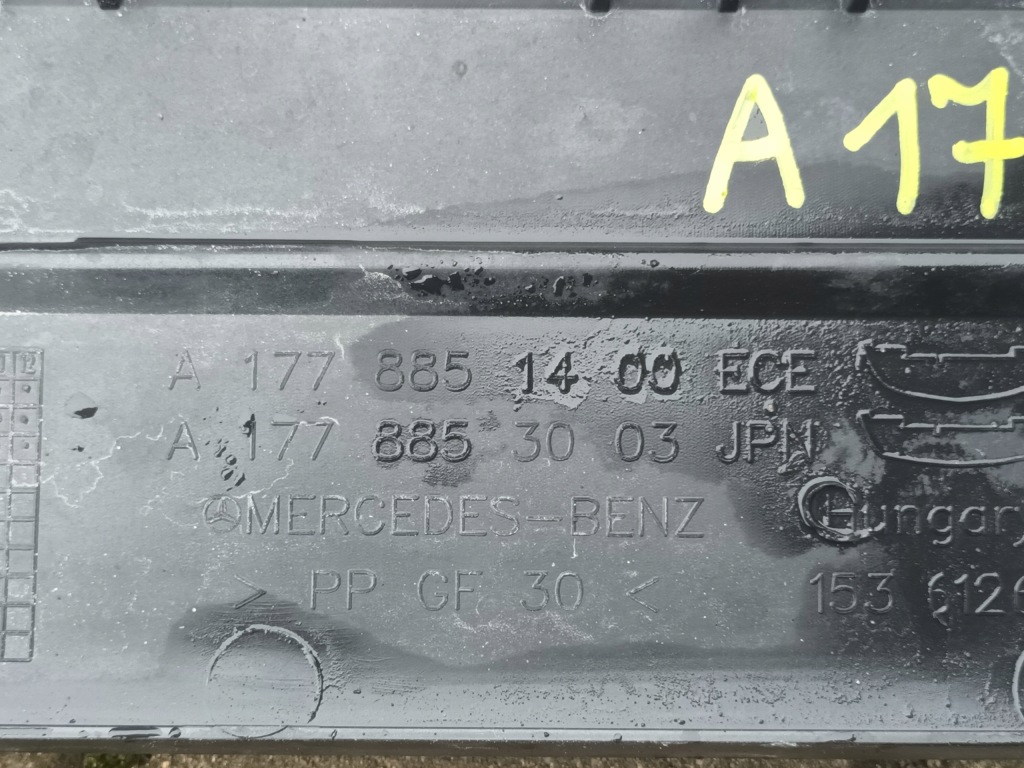 фото №9, Захист плита pod бампер mercedes a-klasa w177 a177 перед