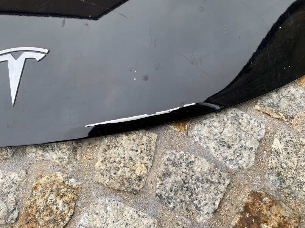 Tesla model 3 капот перед оригінал Недорого