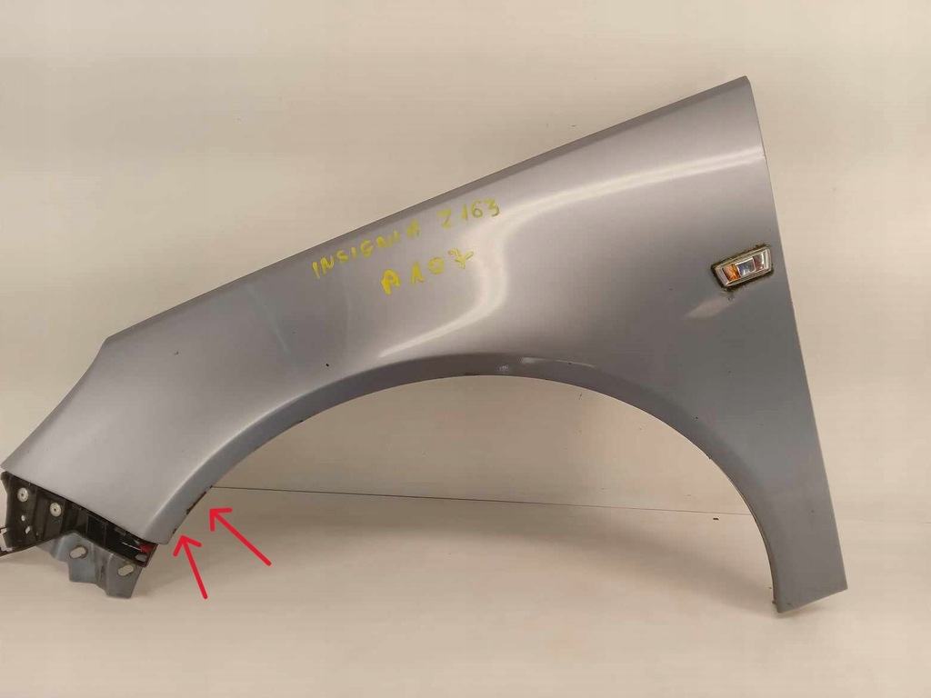 фото №1, Крыло левый передний opel insignia a 08-13 z163