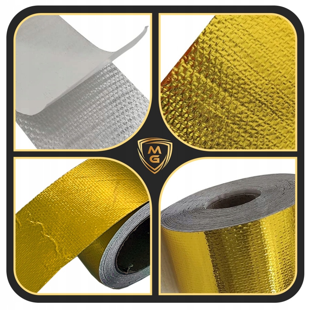 Стрічка термоізоляційна samoprzylepna золота 5m 50mm в Україні