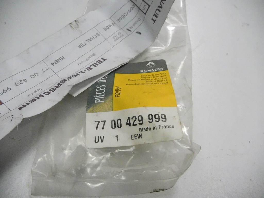 фото №14, Переключатель стекло renault clio ii оригинальный номер 7700429999