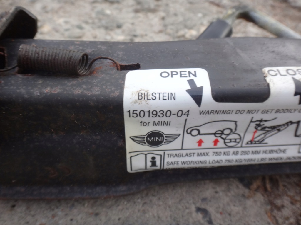 фото №4, Домкрат автомобильный mini r50 r53 r56 r57 f56 f56