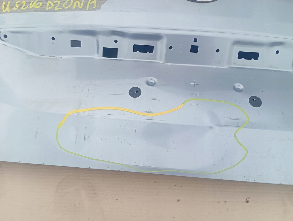 фото №13, Крышка багажника задняя задняя toyota proace city citroen berlingo opel combo iv rifter