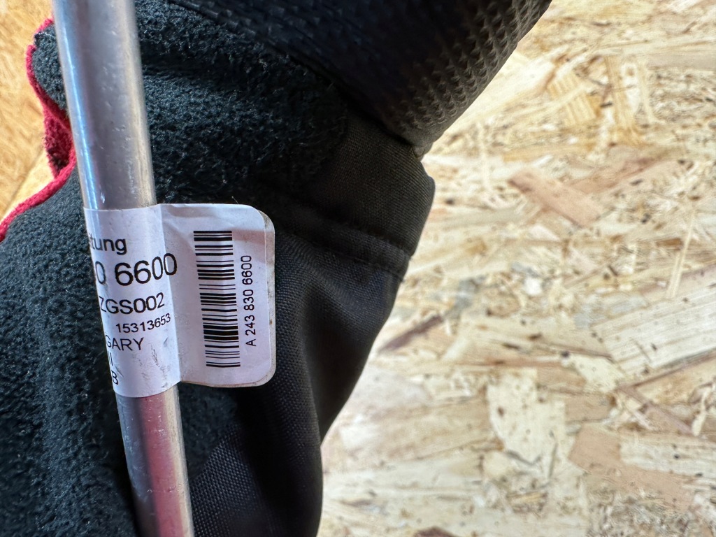 Патрубок шланг трубка кондиціонера mercedes eqa eqb a2438306600 Доставка