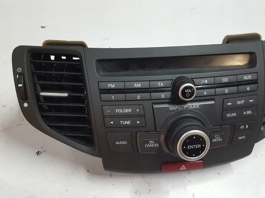фото №2, Honda accord 8 viii 08r- радио cd радиопроигрыватель