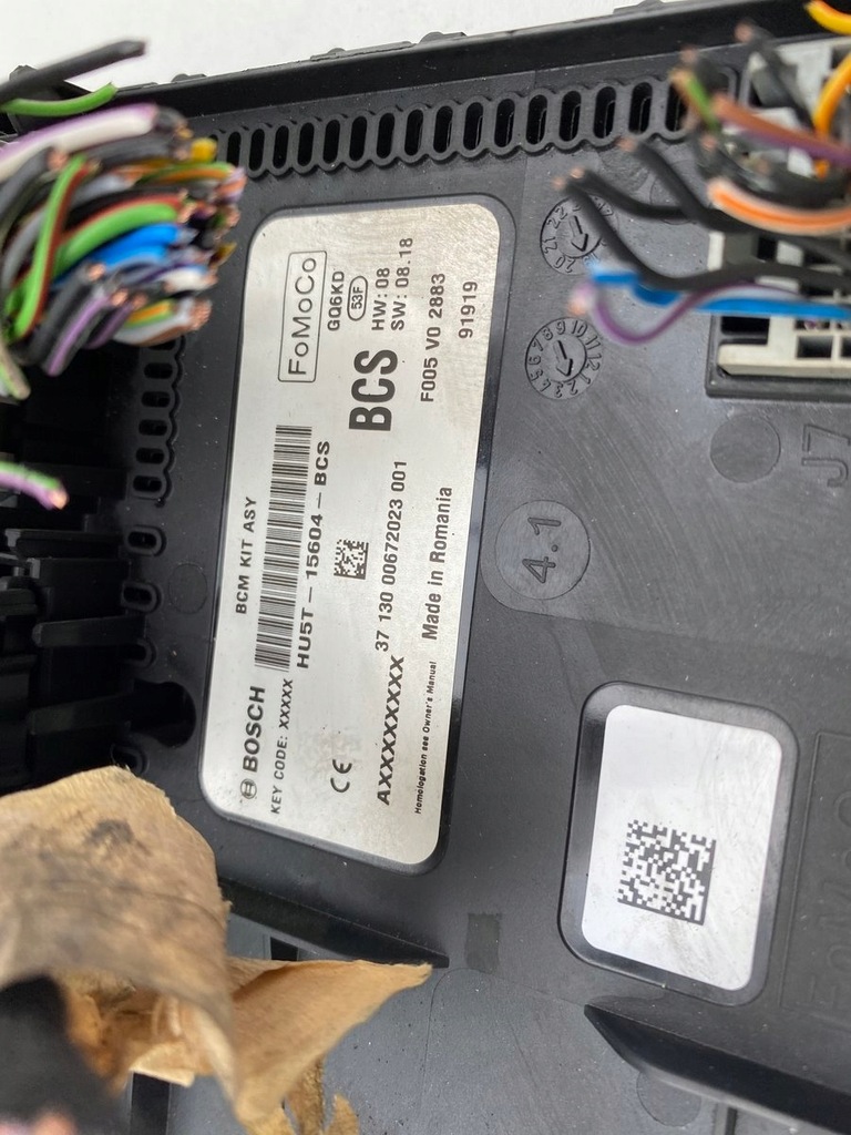 фото №4, Модуль блок управления bsi ecosport 1.0 ecoboost