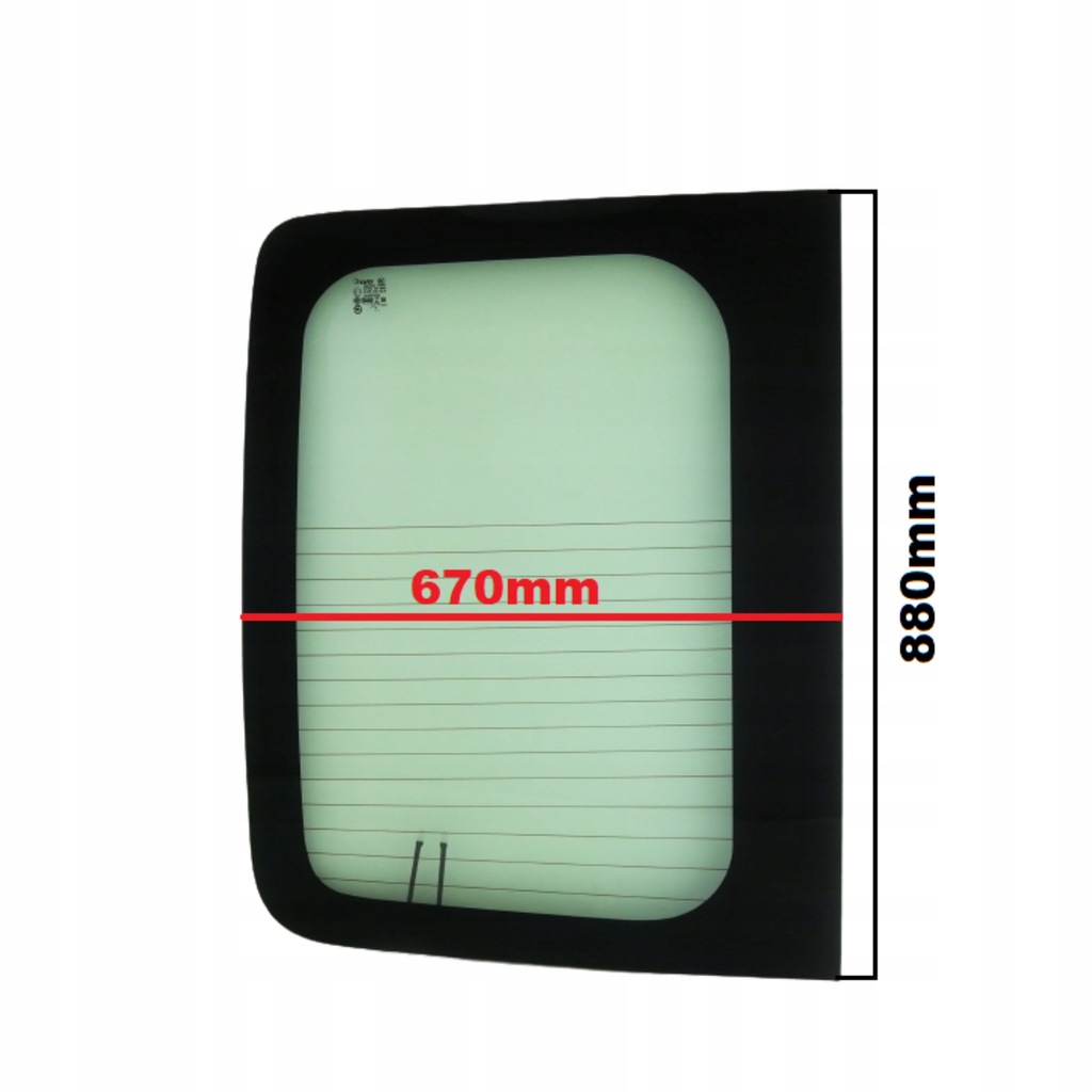 фото №1, Скло ліва задня w двері nissan primastar високий 0325