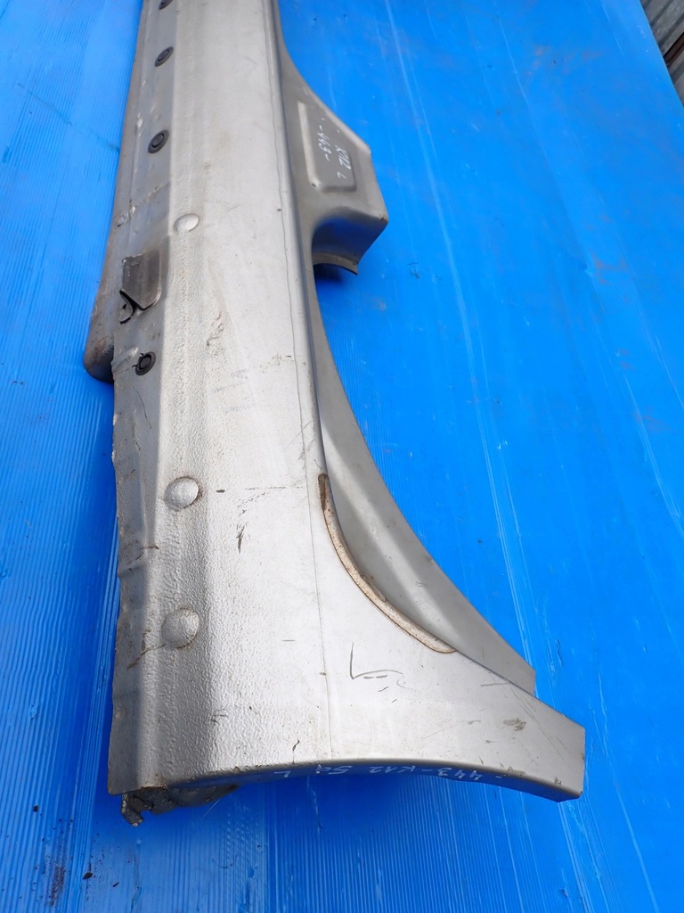 фото №11, Nissan micra k12 03-10 порог левый