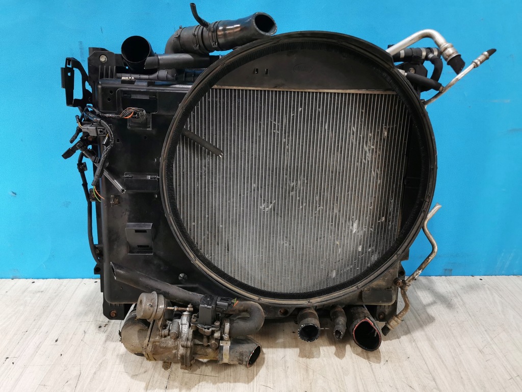 фото №2, Range rover vogue l322 lift 2009/2012 радіатор комплект 4.4 бензин