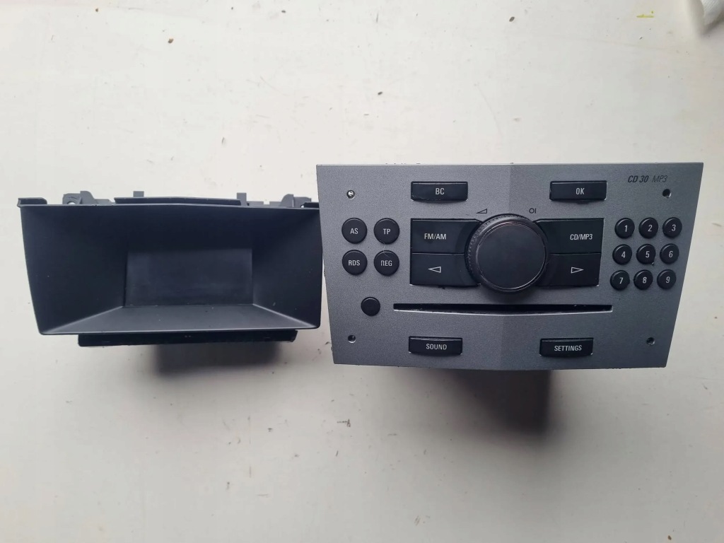 Купить Opel astra h радио cd30 mp3 дисплей 13289932 европа
