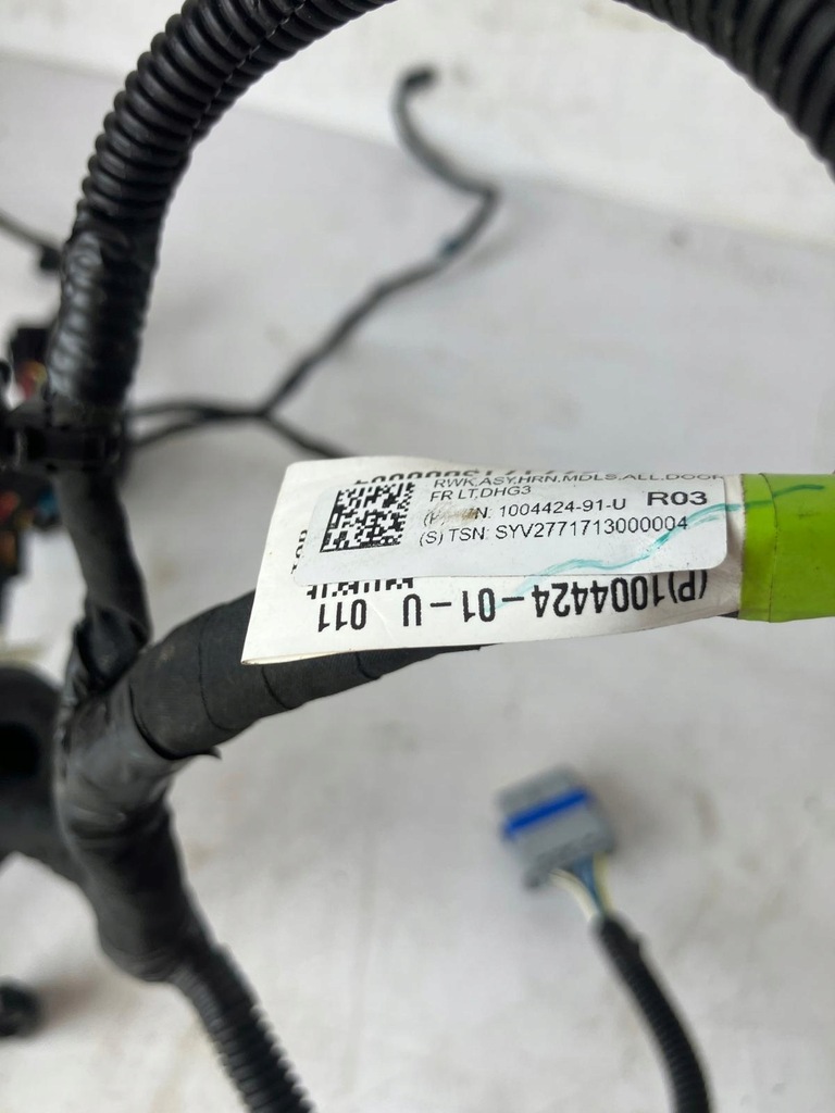 фото №7, Жгут электропроводка дверь правый перед tesla model s 1004424-01