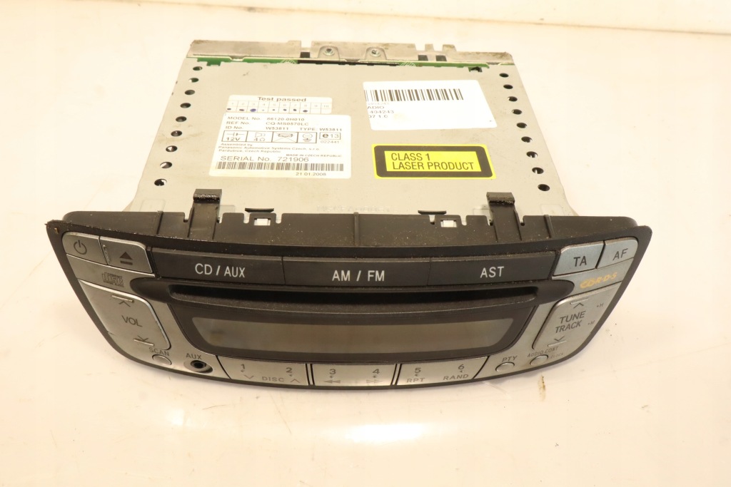 фото №5, Радіо peugeot 107