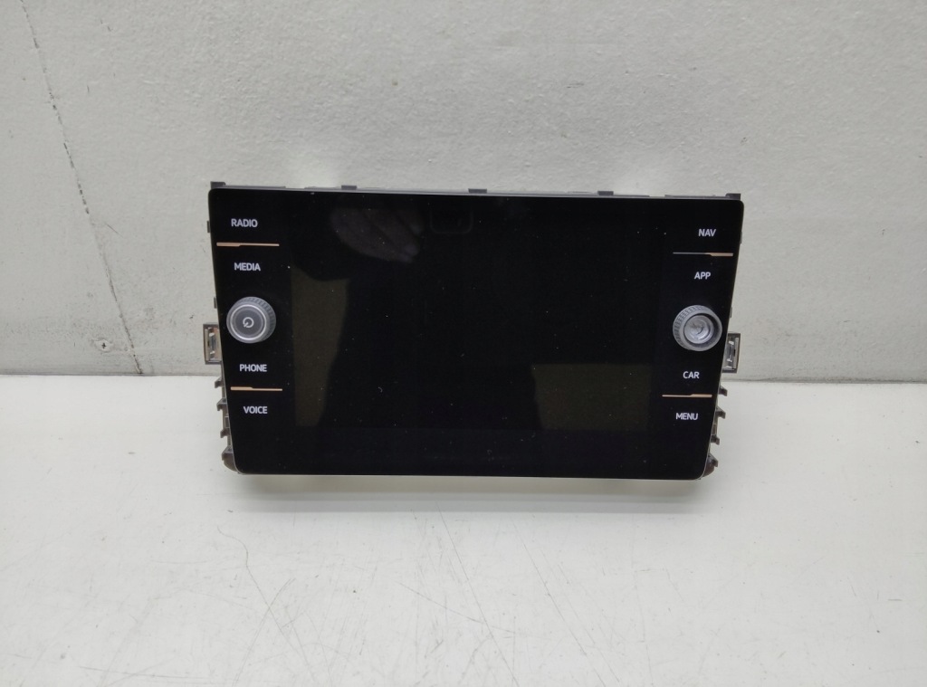 фото №1, Vw golf vii радіо заводський навігація 5g6919605b дисплей