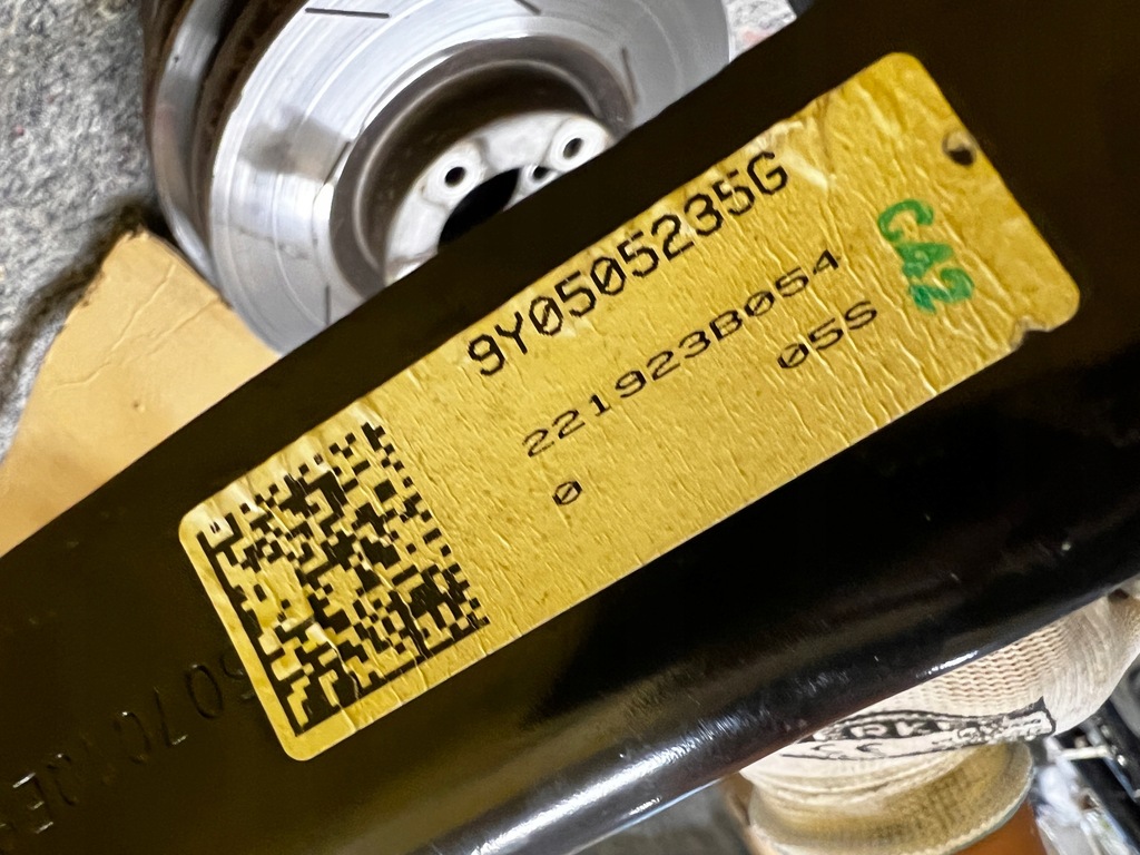 фото №8, Подрамник подвеска подрамник задняя задний porsche cayenne coupe 9y3 9y0 hybrid