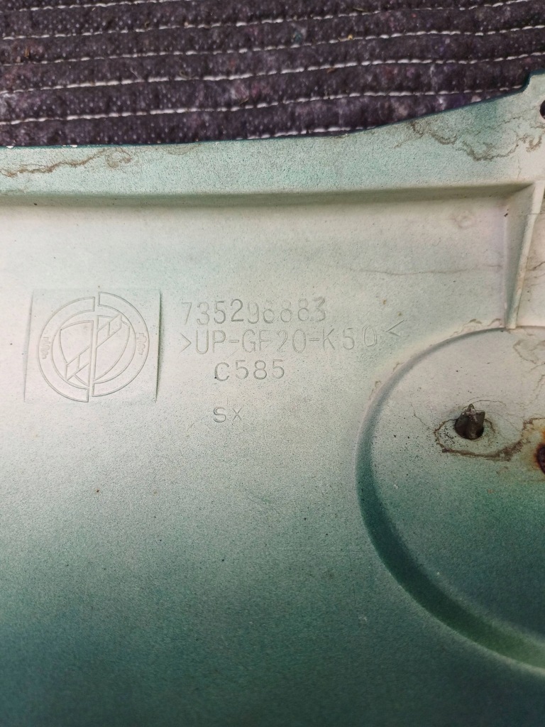 фото №9, Жабо молдинг бампера перед противотуманные фары fiat multipla 735298883