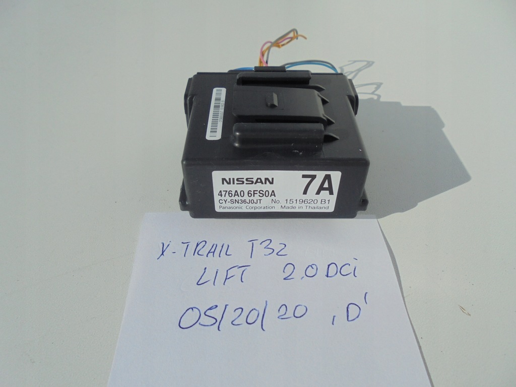фото №1, X-trail t32 lift модуль 476a06fs0a 2.0 dci rok 2017