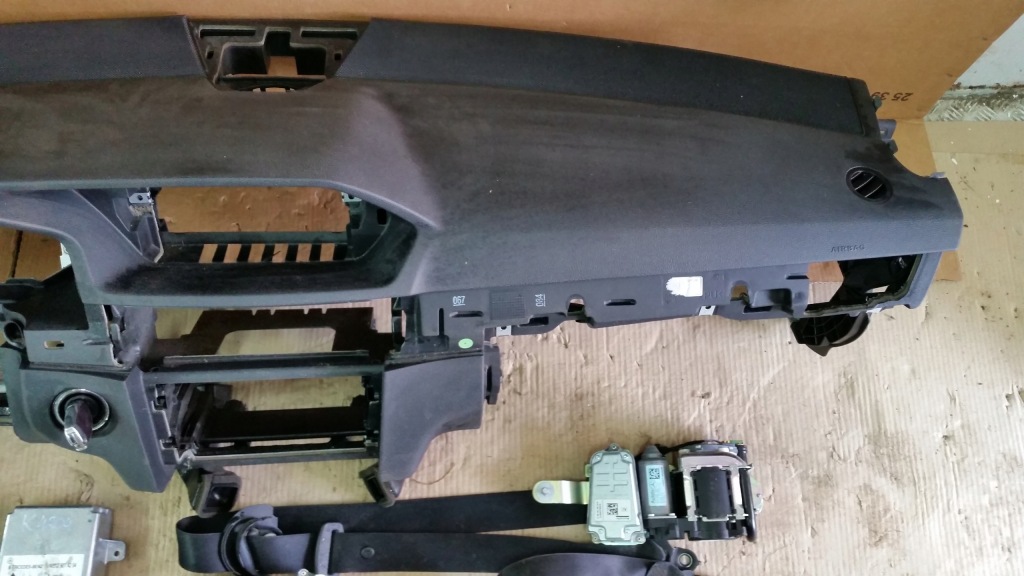 фото №12, Mercedes e-klasa w212 панель приладів приладова консоль подушки безпеки датчик ремені