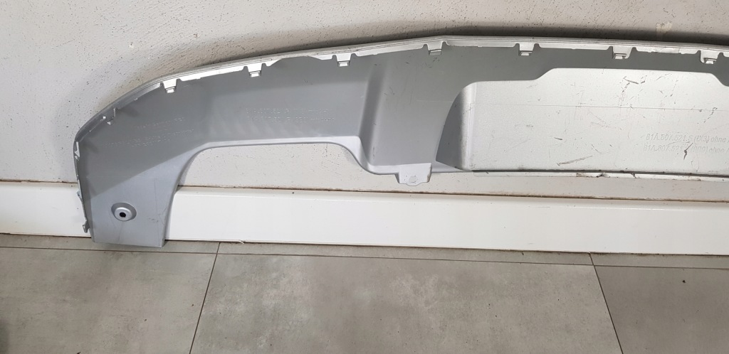 фото №6, Спойлер спойлер накладка бампера задня q2 ga 16-