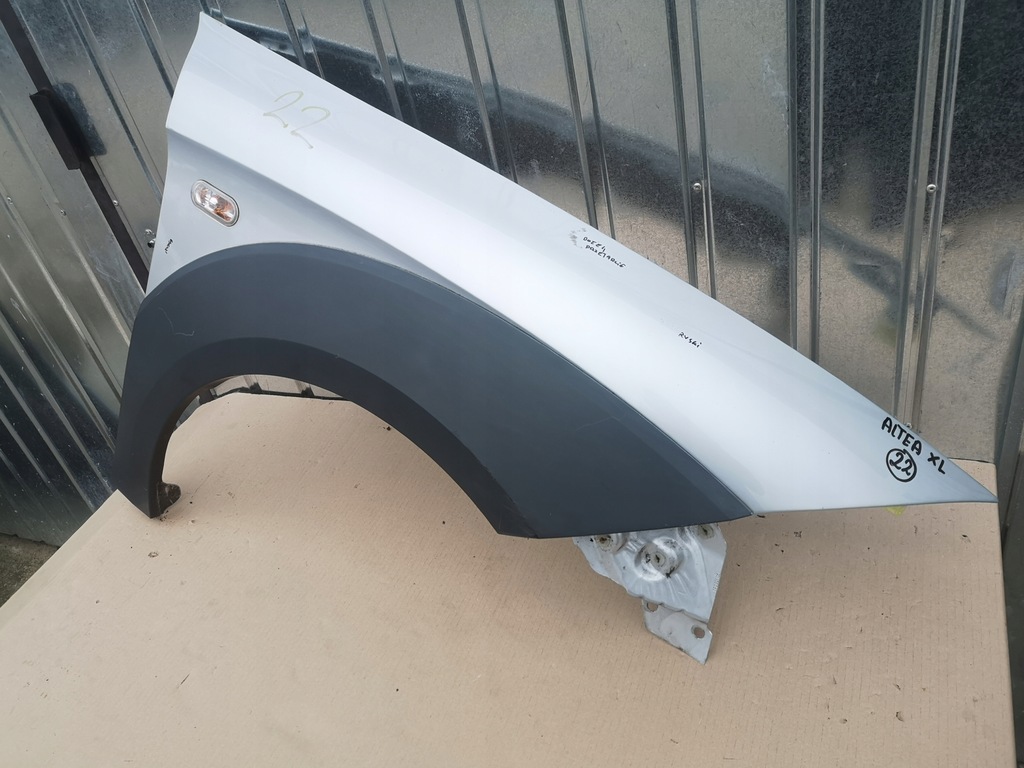 фото №7, Крила правий перед seat altea xl freetrack оригінал лак la7w