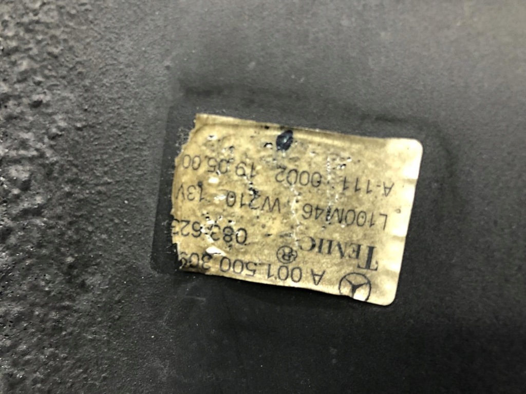 фото №7, Корпус вентилятора mercedes e-klasa w210 2.2 cdi