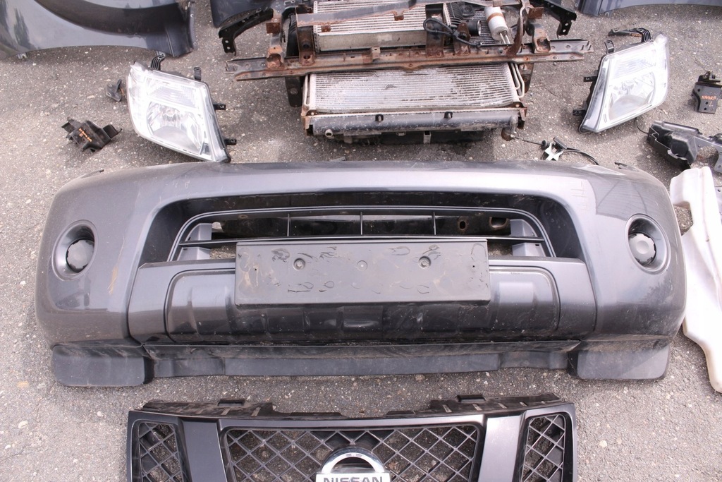 фото №8, Перед kpl. капот бампер лампа крила pas navara d40 lift 10r k776