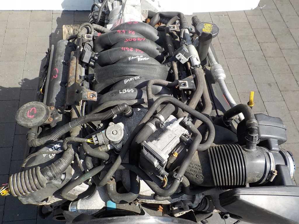 фото №14, Range rover l322 06r 4.4 v8 306km двигун 448pn kompletny film