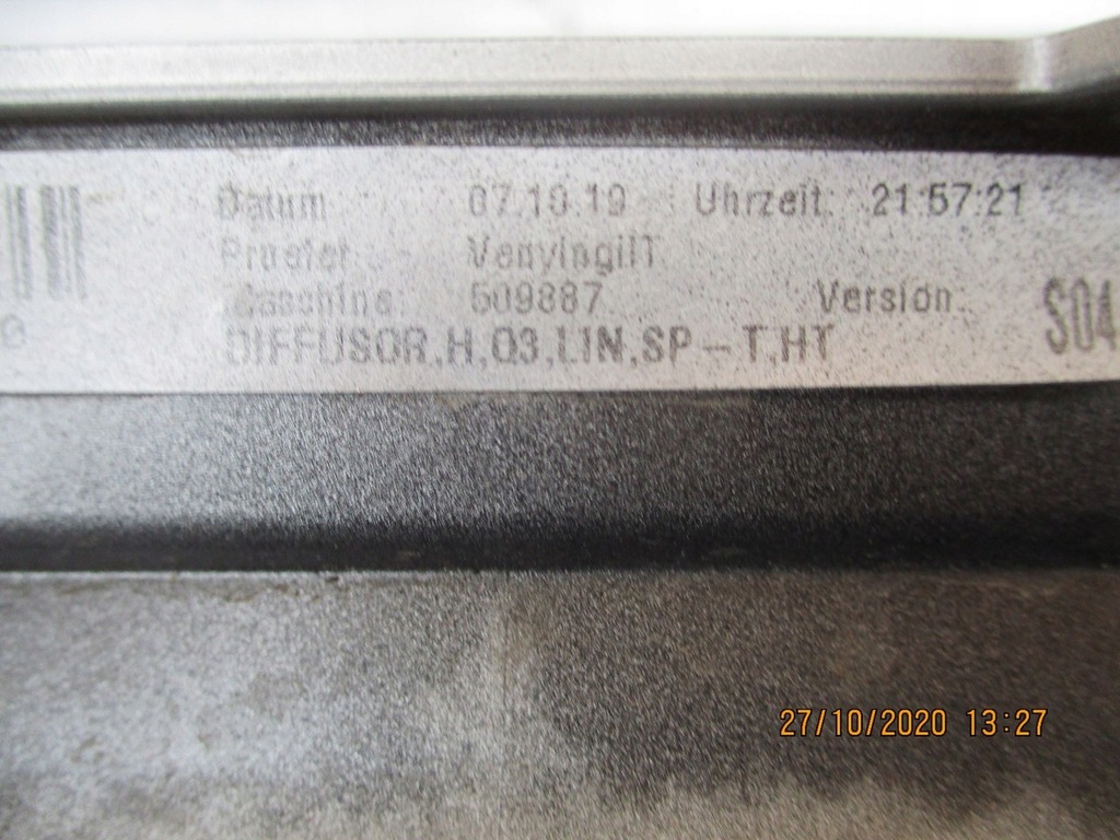 фото №11, Audi q3 83a дифузор накладка задня