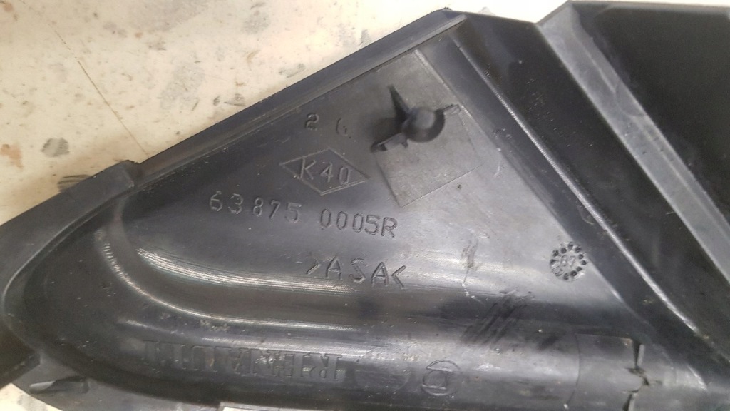 фото №4, Захист трикутник дзеркало пара renault laguna iii