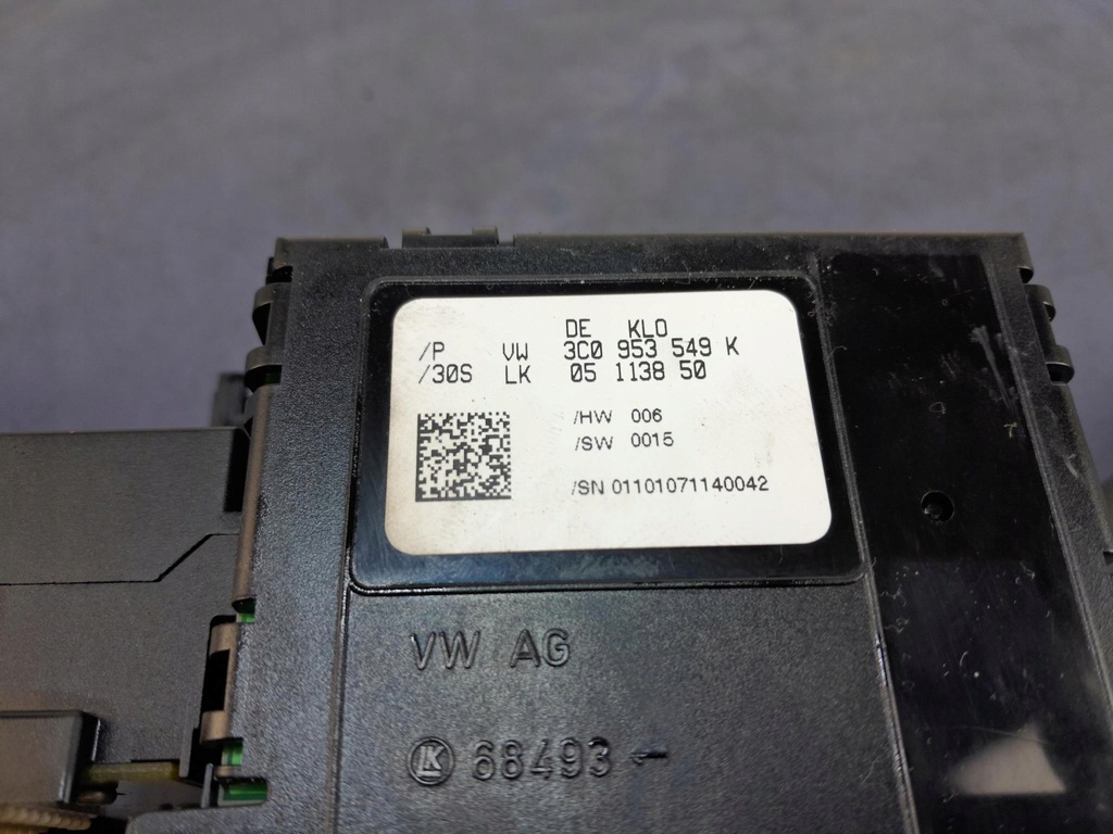 фото №9, Passat b6 переключатель комбинированный лента 3c9953513b