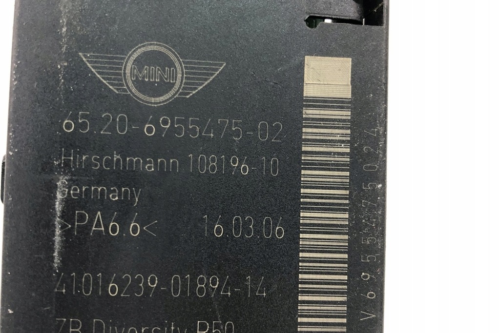 фото №4, Блок управления mini cooper r50, r53 6955475 2004