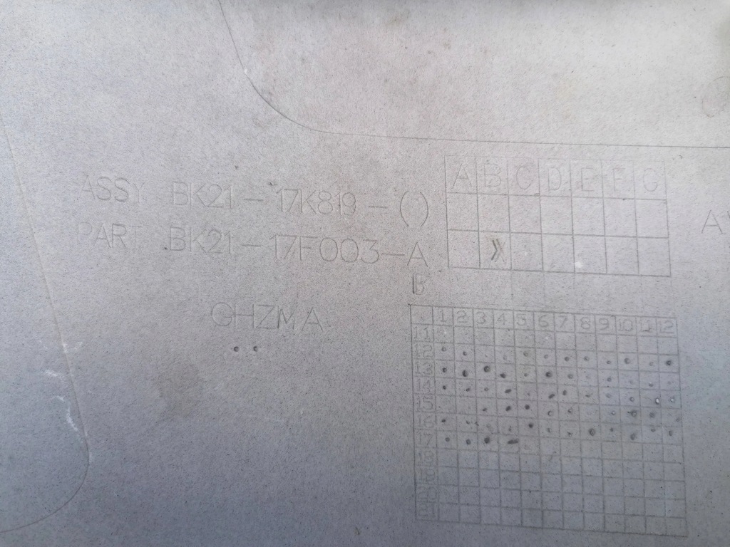 фото №9, Бампер перед накладка ford tourneo custom 12-17