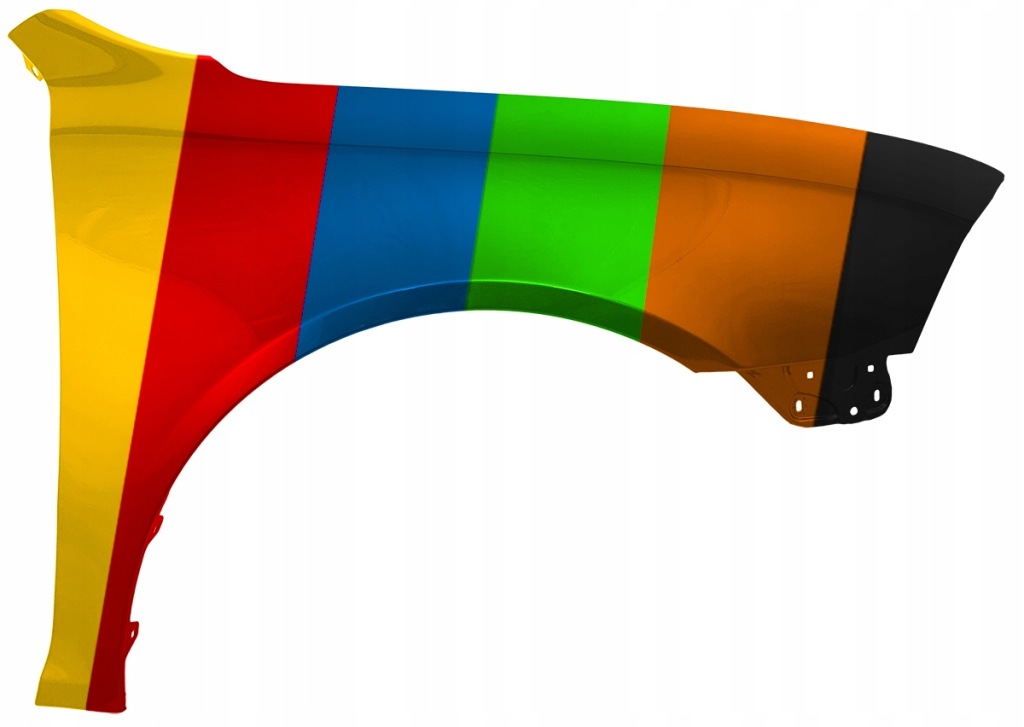 фото №1, Крыло правый do skoda octavia 2 ii 04-12 9153