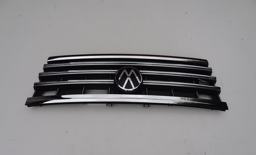 Решітка радіатора решітка  емблема бампера перед 760853651l vw touareg 760 cr7 r line Недорого