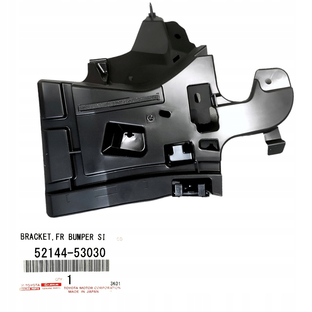 фото №1, Lexus is200 кронштейн напрямна бампера перед лівий 5214453030 новий