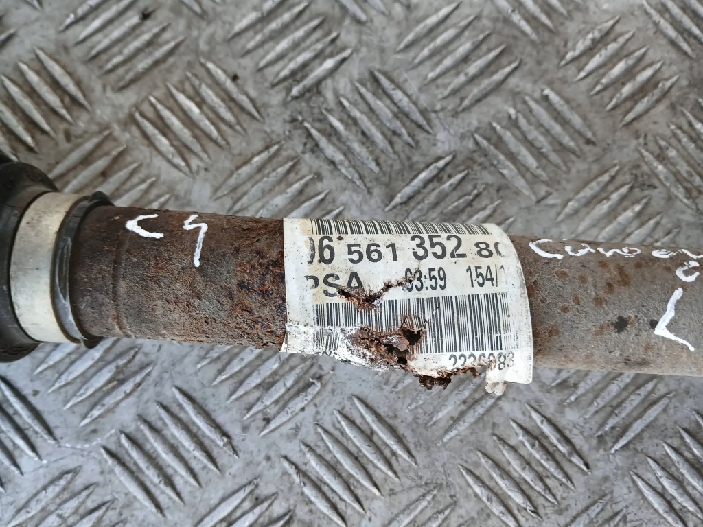 Citroen c4 2 b7 приводной вал левая короткий 9656135280 Киев