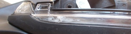 фото №6, Mercedes c klasa w206 2021+ левая зеркало 14 pin