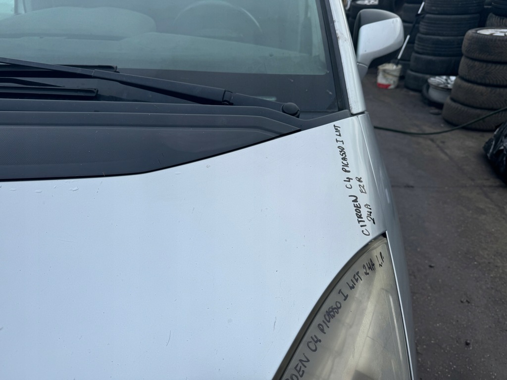 фото №11, Citroen c4 picasso i lift капот крышка двигателя ezr