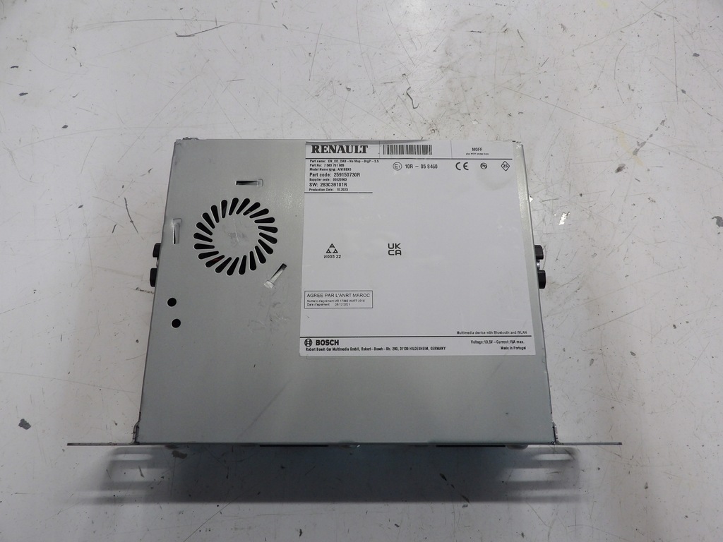 фото №1, Радіо renault 259150730r renault clio 5 v