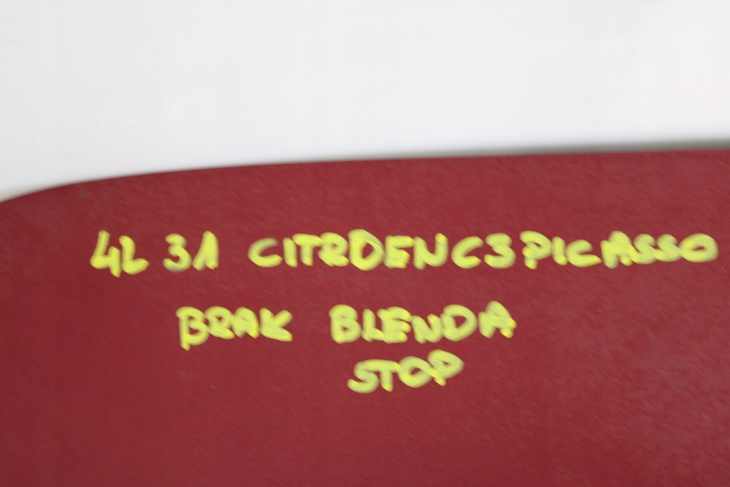 фото №13, Citroen c3 picasso 2008r- крышка багажника багажника задняя задняя kjc kjcd - код лакокрасочного покрытия