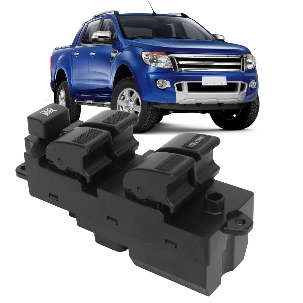 фото №11, Панель переключатель окон передний левый кнопка управление окно dla ranger tk